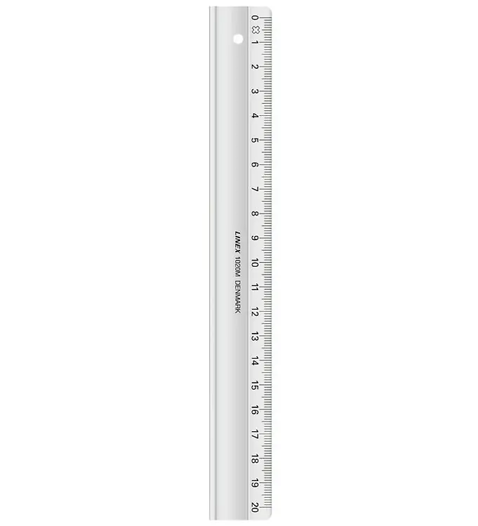 Linex Schoolliniaal - 20cm - Transparant Favoriet