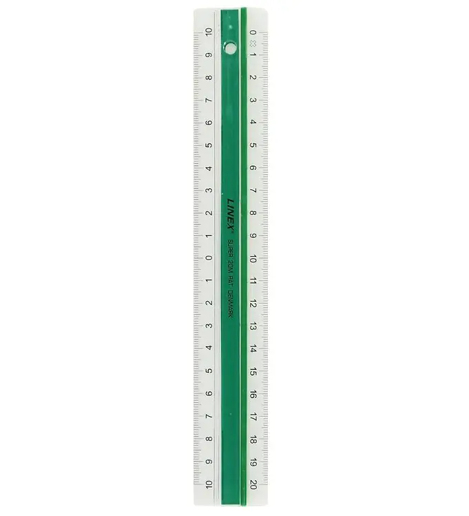 Linex Liniaal - 20 cm - Groen Gratis Retour