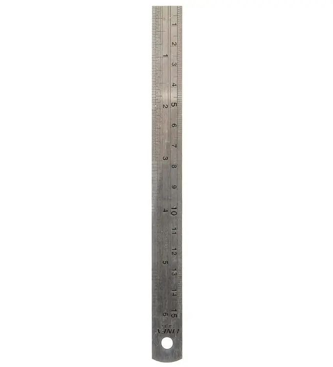 Linex Liniaal - 15 cm - Staal Bestseller