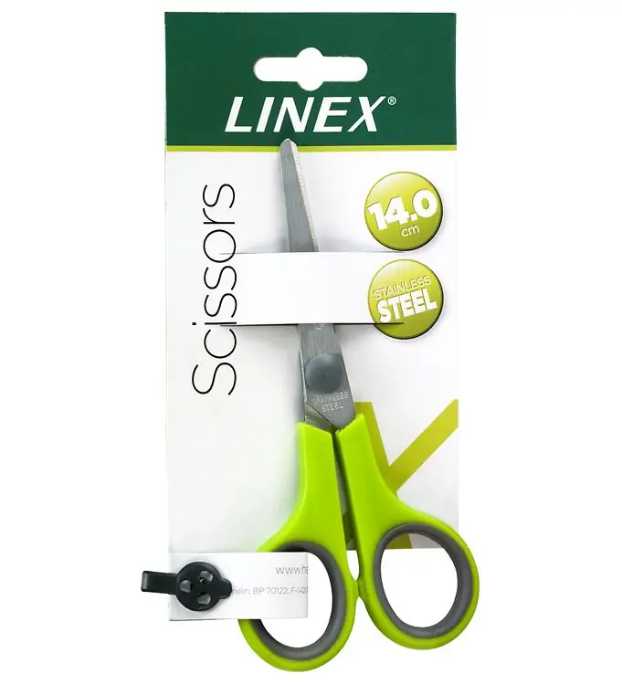 Linex Kinderschaar - 14 cm - Groen Op = Op