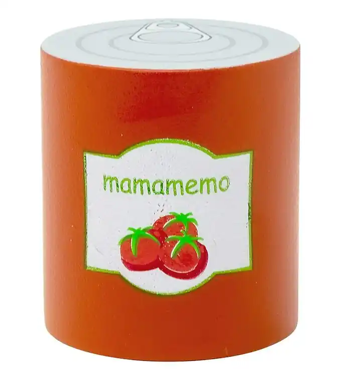 Nieuw MaMaMeMo Speelgoedeten - Hout - Tomaten in blik
