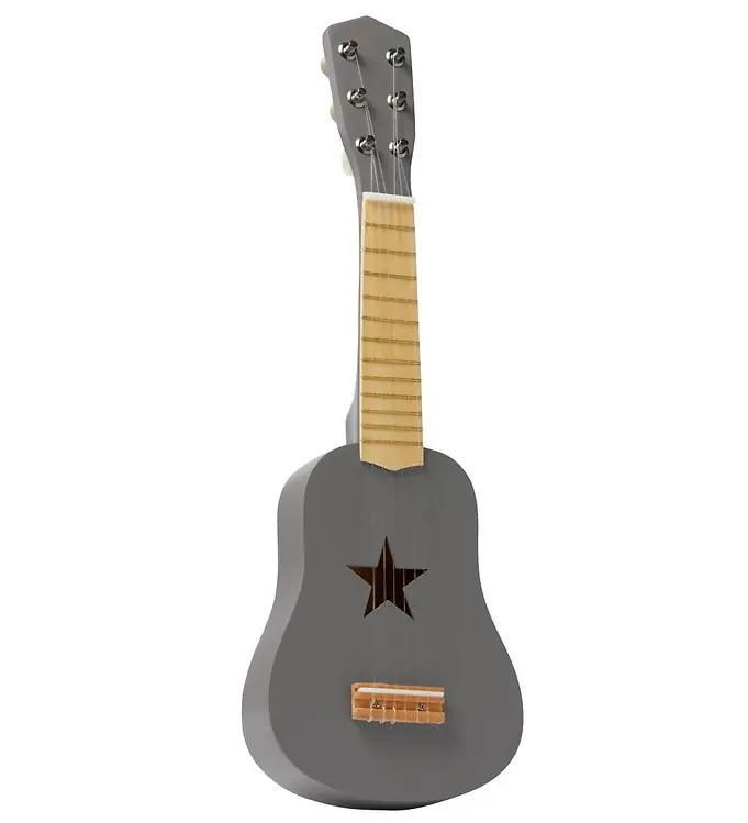 Kids Concept Guitar - 53 cm - Antraciet Grijs Lage Prijs