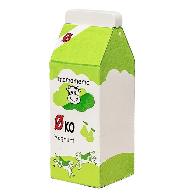 Lage Kosten MaMaMeMo Speelgoedeten - Hout - Ø-Ko Perenyoghurt