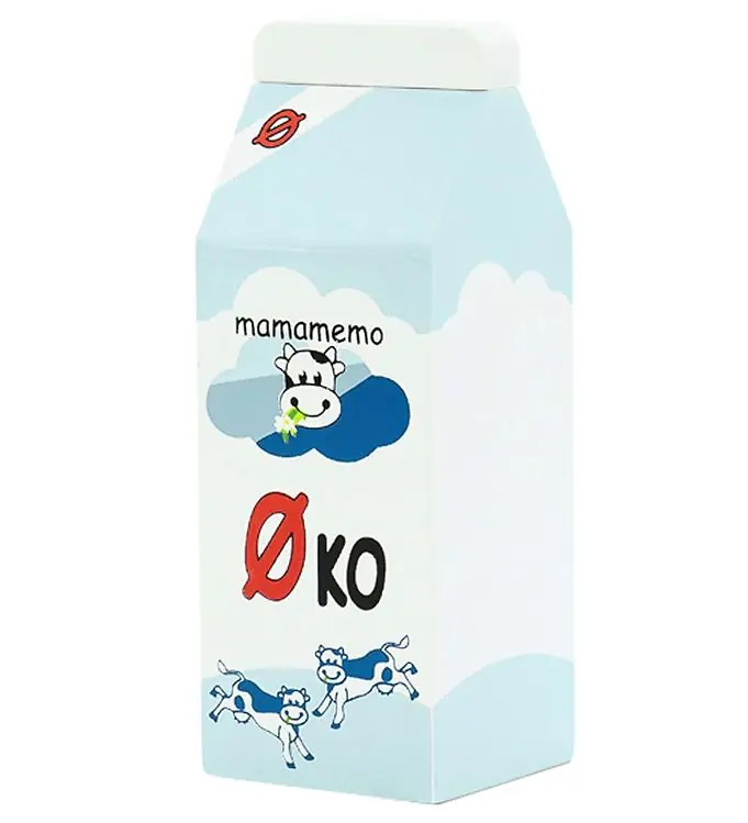 Flitsaanbieding MaMaMeMo Speelgoedeten - Hout - Blauw Ø-Ko Melk