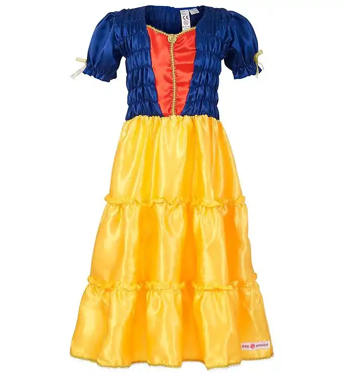Souza Kostuum - Prinses - Selina - Blauw/Goud Rechtstreeks Van De Fabrikant