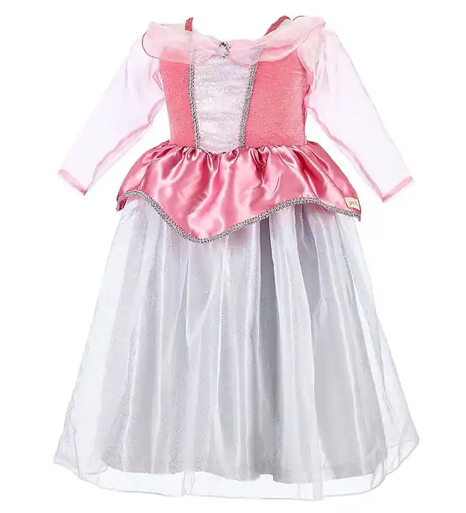 Souza Kostuum - Prinses - Virginie - Roze/Zilver Bestseller