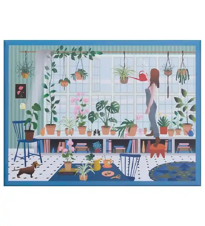 Flitsaanbieding Vissevasse Puzzel - 1000 Bakstenen - Plant Lover