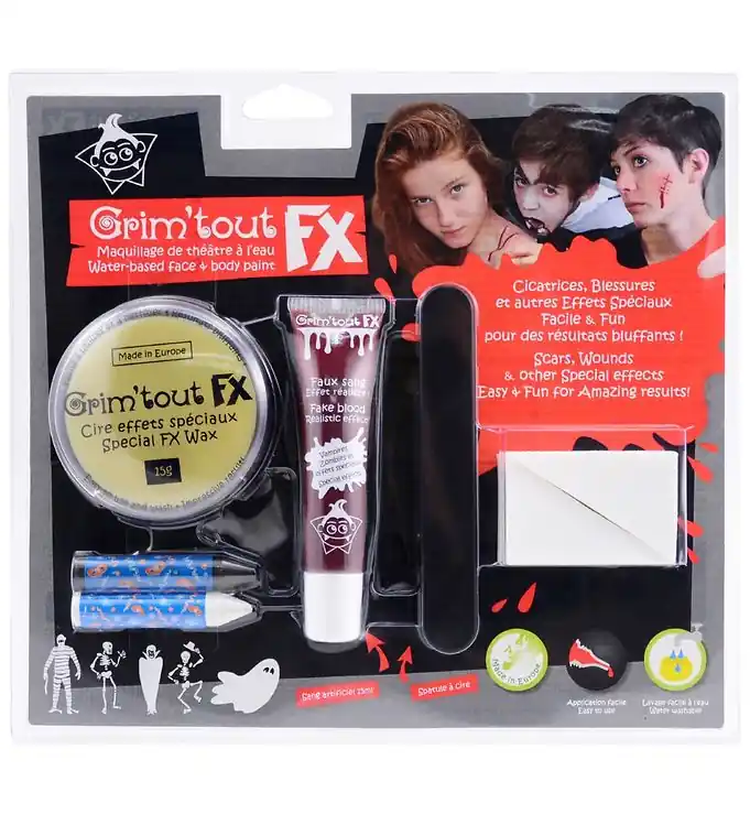 Weekendaanbieding Grim Tout Schminck Set - Speciale effecten