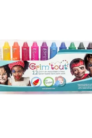 Grim Tout Schmink - 12-pack - Multicolour Lage Prijs