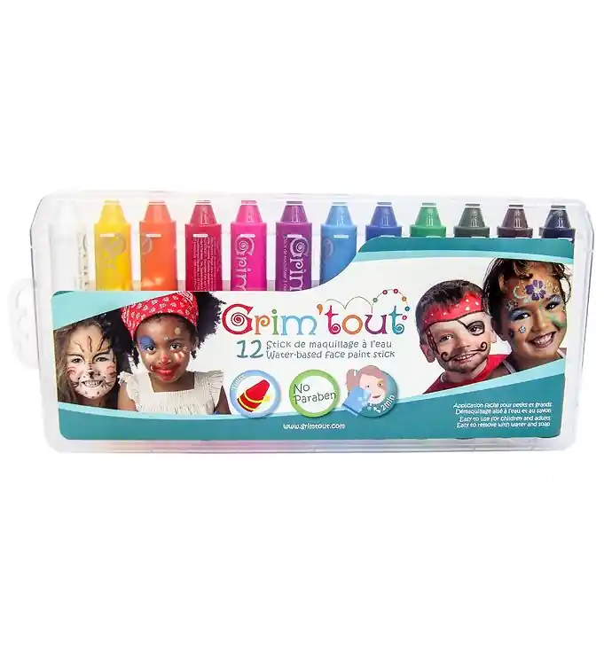 Grim Tout Schmink - 12-pack - Multicolour Lage Prijs