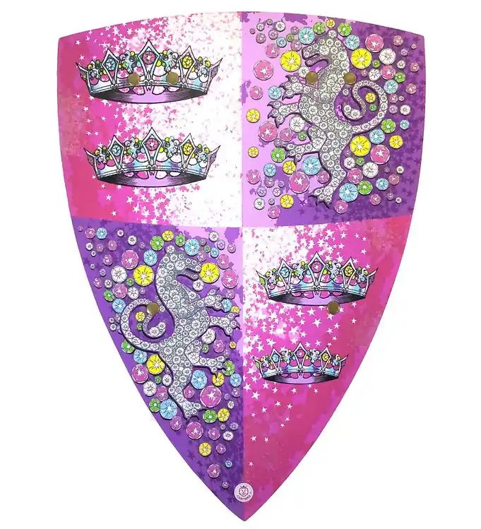 Koop Online Liontouch Kostuum - Kristal Princess Schild - Paars