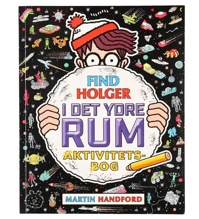 Lage Kosten Alvilda Activiteitenboek - Find Holger In de ruimte - Deens