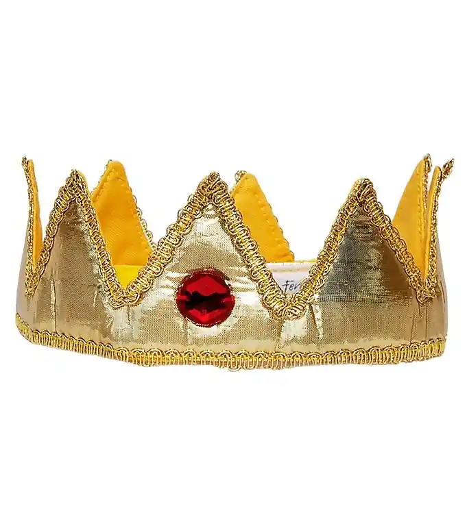 Den Goda Fen Kostuum - Koningskroon - Goud Actieprijs