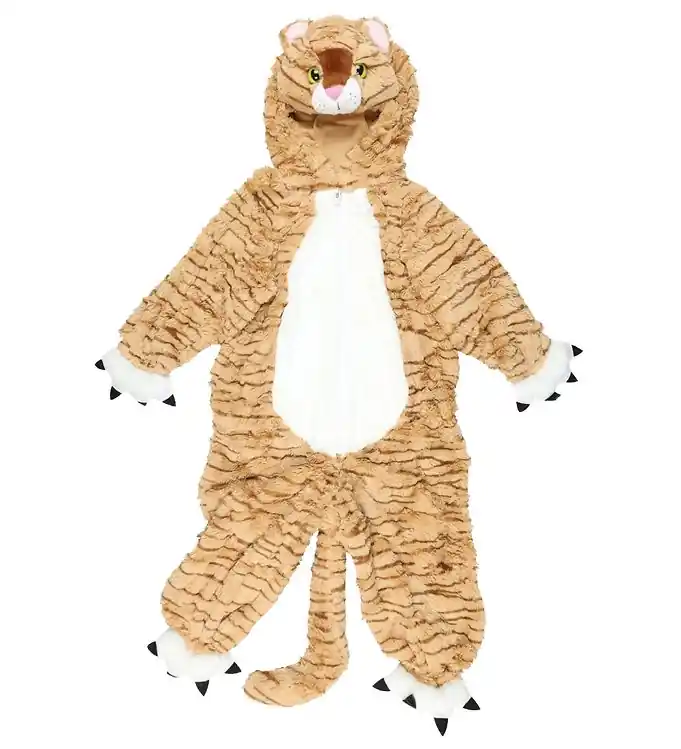 Korting Den Goda Fen Kostuum - Tijger - Bruin