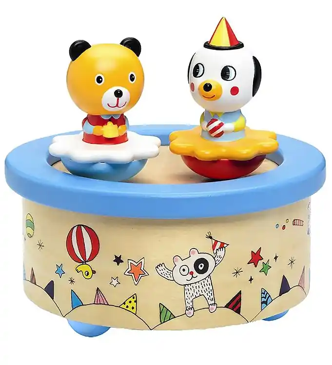 Seizoensaanbieding Djeco Muziekdoos - 12 cm - Hout - Verbeelding