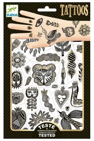 Alleen Vandaag Djeco Tatoeage - Golden Chique