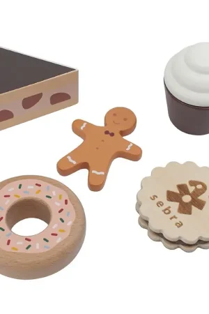 Sebra Speelgoedeten - Hout - Taarten & Koekjes Express Levering