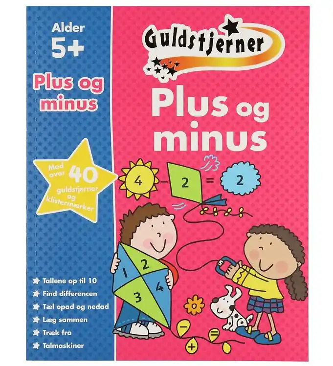 Laatste Kans Karrusel Forlag Activiteitenboek - Gouden Sterren - Plus en min