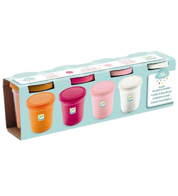 Djeco Speelklei - 4 st. - Pastel Koop Online