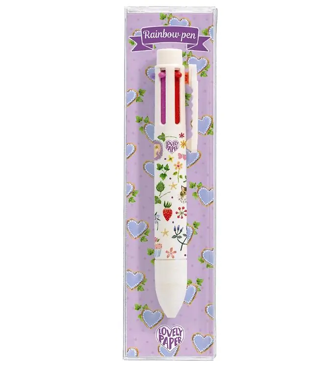 Djeco Pen - Rainbow Pen - 6 Kleuren - Aiko Fukawa Betrouwbaar