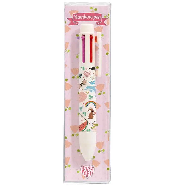 Hoge Kwaliteit Djeco Pen - Rainbow Pen - 6 Kleuren - Tinou le Joly Senovill