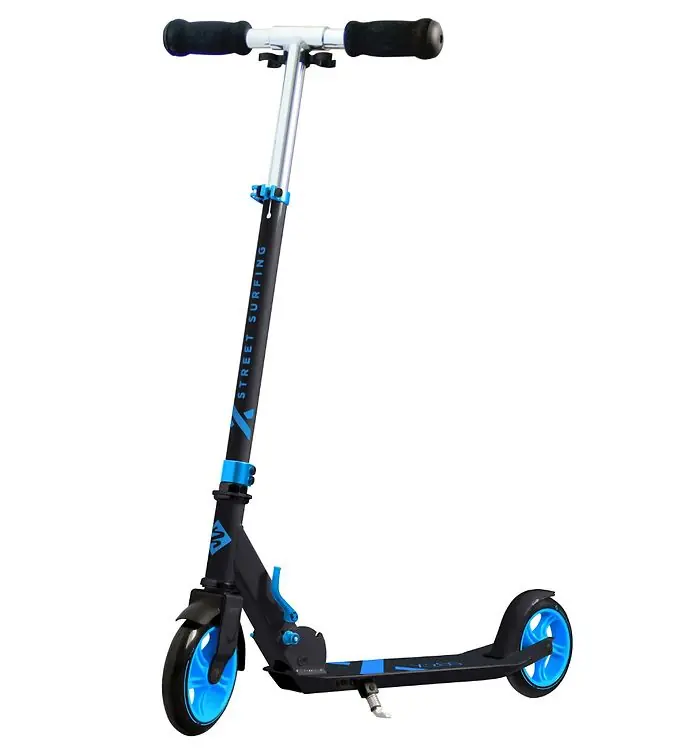 Koop Online Streetsurfing Steps - Urban Scooter X145 - Elektro Blue