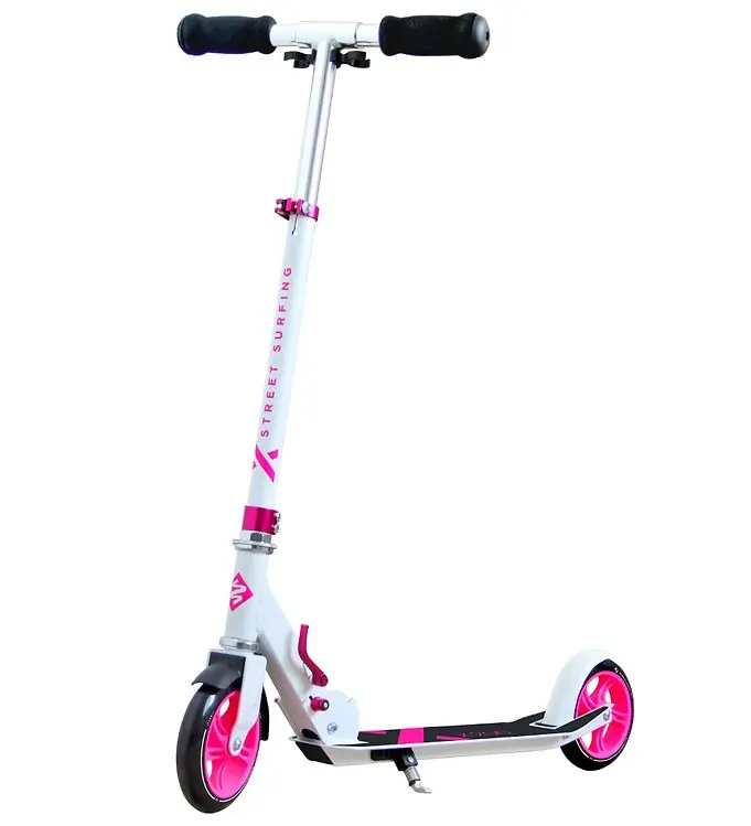 Favoriet Streetsurfing Steps - Urban Scooter X145 - Elektro Roze