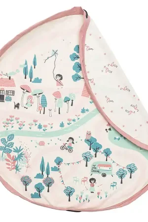 Gratis Retour Play&Go Speelmat - Ø: 140 cm - Wandelen in een park