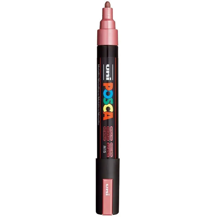 Koopje Posca Viltstift - PC-5M - Metallic Rood