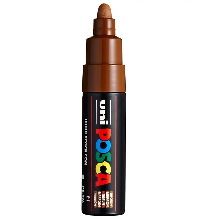 Koop Vandaag Posca Viltstift - PC-7M - Bruin