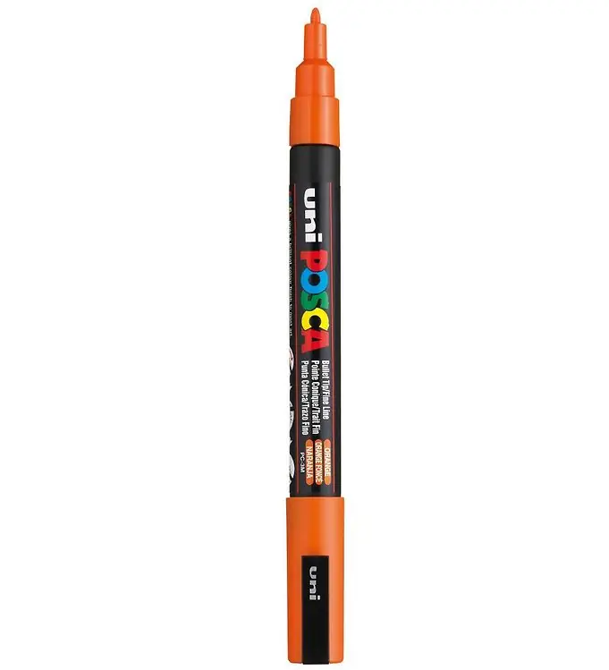 Posca Viltstift - PC-3M - Donker Oranje Beperkte Voorraad