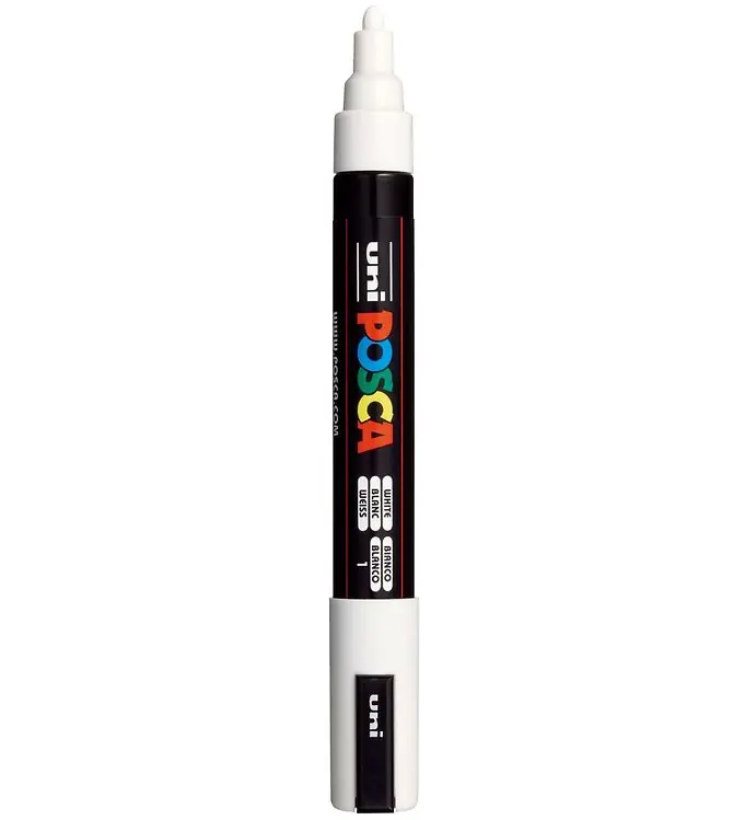 Posca Viltstift - PC-5M - Wit Meest Verkocht