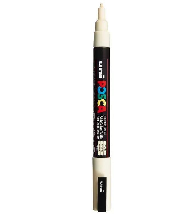 Posca Viltstift - PC-3M - Crème Snelle Levering