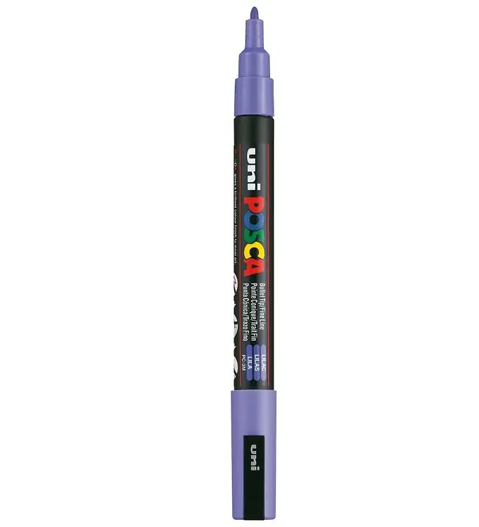 Alleen Vandaag Posca Viltstift - PC-3M - Paars