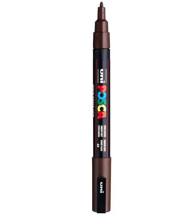 Superprijs Posca Viltstift - PC-3M - Donkerbruin