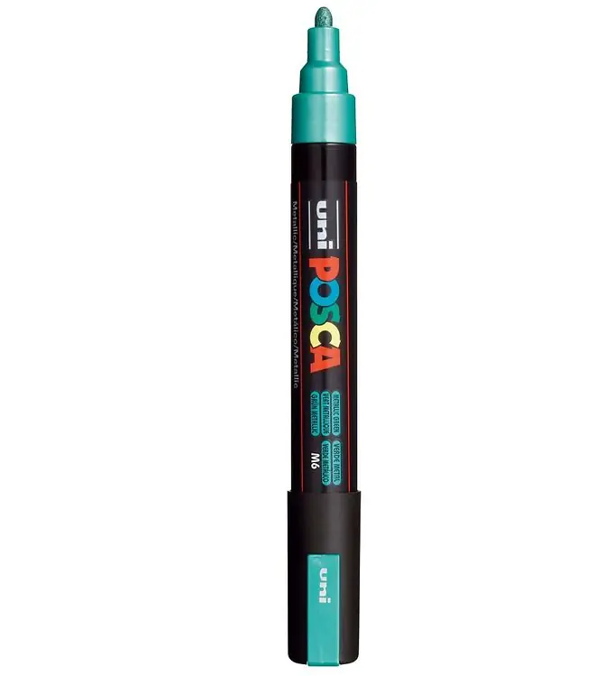 Uitverkoop Posca Viltstift - PC-5M - Metallic Groen