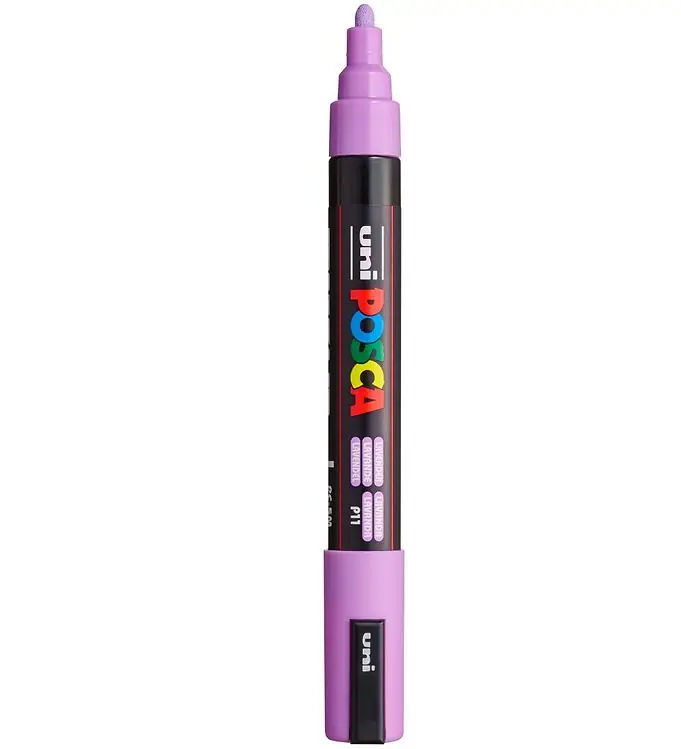 Uitverkoop Posca Viltstift - PC-5M - Lavendel