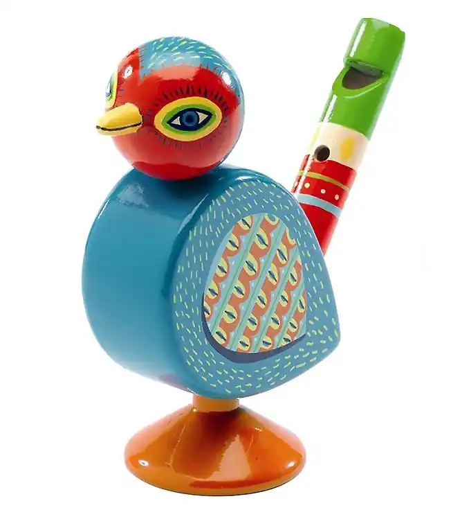 Djeco Fluit - 11 cm - Hout - Vogel Exclusieve Aanbieding