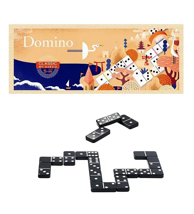 Djeco Domino - Zwart Meest Verkocht