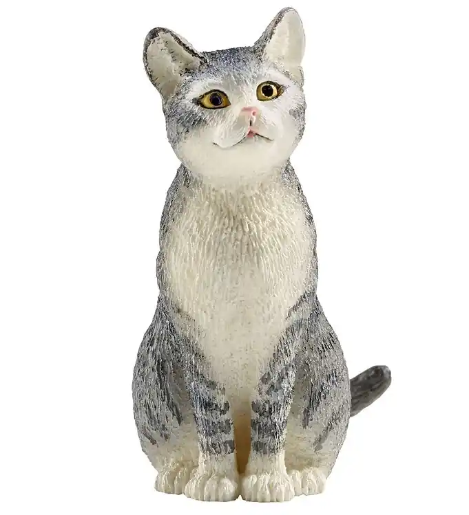 Weekendaanbieding Schleich Dier - Zittend Kat - H: 4,5 cm 13771