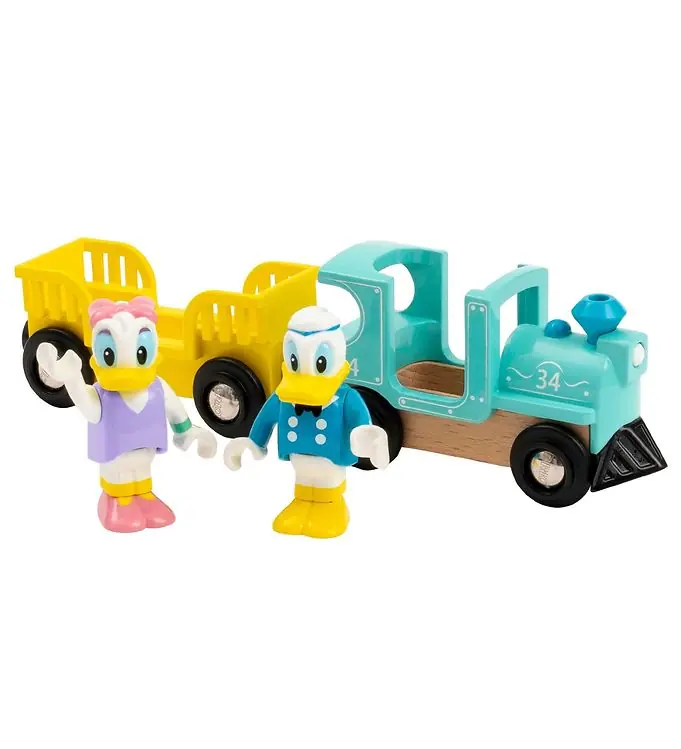 Op = Op BRIO Trein m. Anders en Andersine - Blauw/Geel 32260