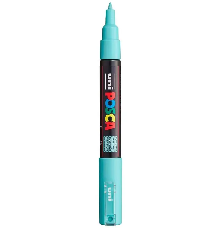 Betrouwbaar Posca Viltstift - PC-1m - Watergroen