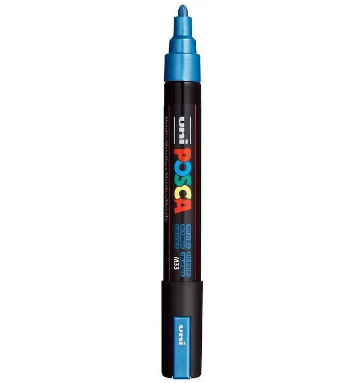 Bestel Nu Posca Viltstift - PC-5M - Metallic Blauw