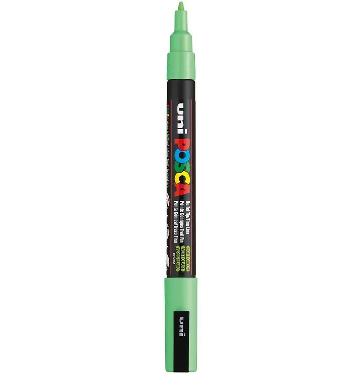 Favoriet Posca Viltstift - PC-3M - Lichtgroen