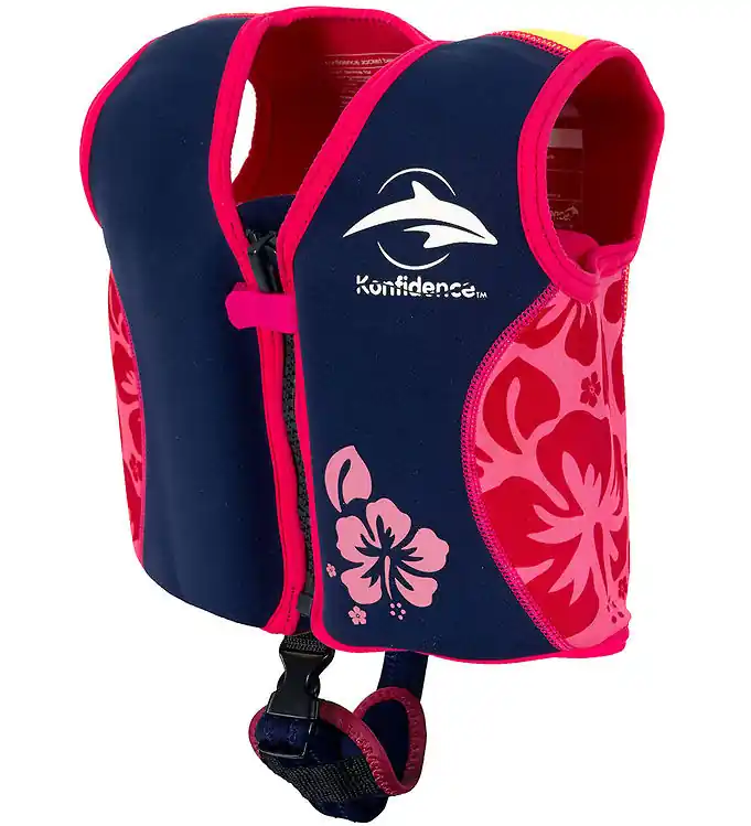 Konfidence Zwemvest - Original - Navy Hibiscus Beperkte Voorraad
