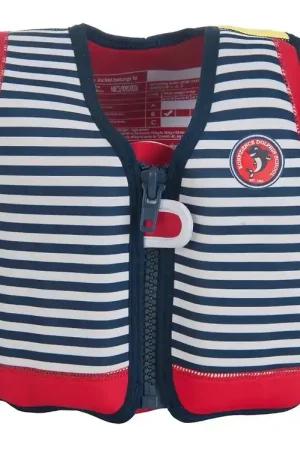 Konfidence Zwemvest - Original - Hamptons Navy Stripe Betaalbaar