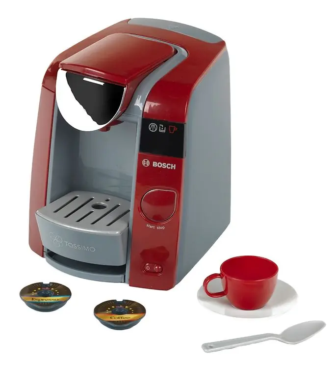 Bosch Mini Koffiemaker - Tassimo - Speelgoed - Rood Lage Prijs