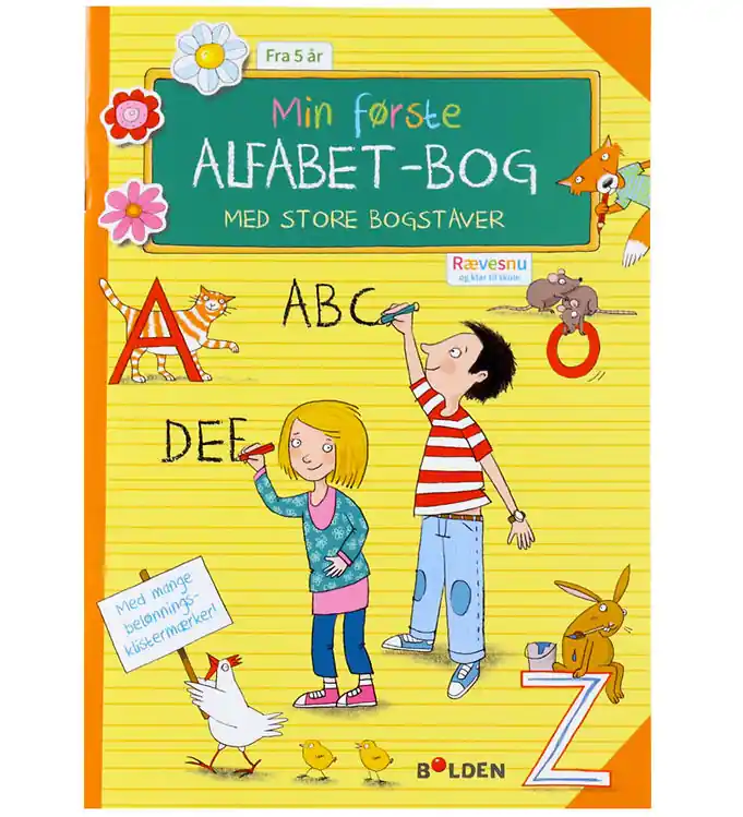 Forlaget Bolden Activiteitenboek - Mijn eerste Alfabet-Boek - De Must-Have