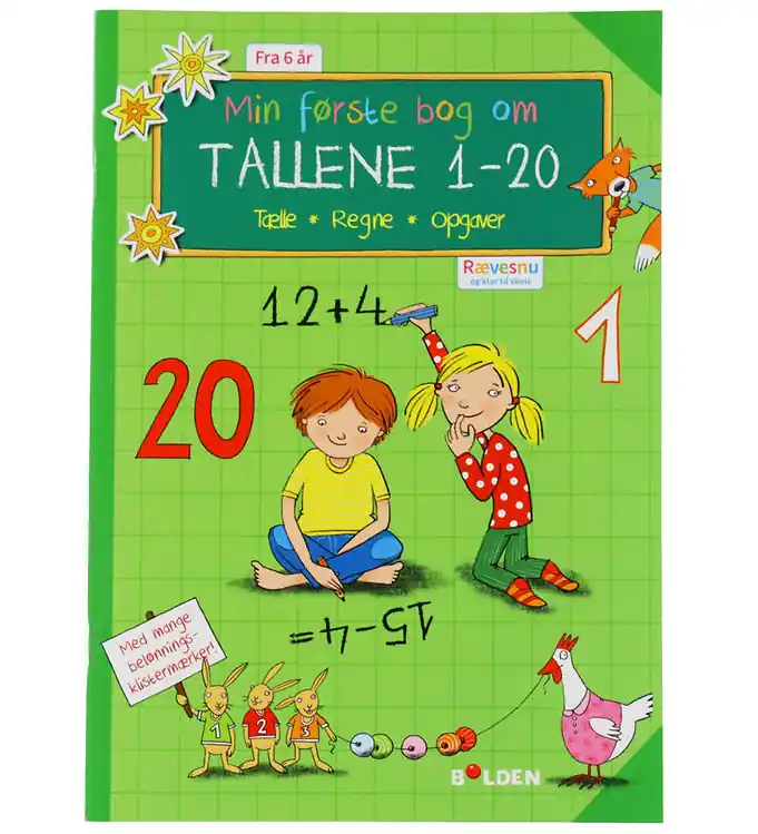 Forlaget Bolden Activiteitenboek - Boek over de getallen 1-20 - Superprijs