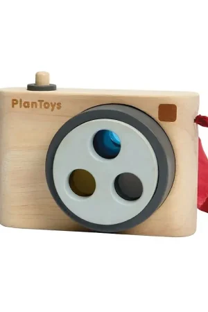 Dagaanbieding PlanToys Camera - Naturel